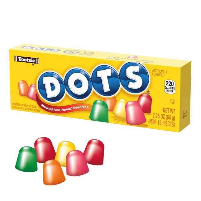 Tootsie Dots 2.25oz 24ct