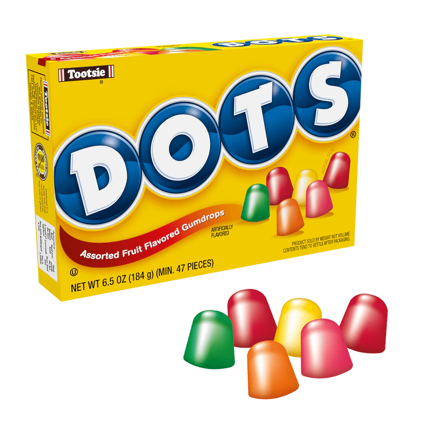 Tootsie Dots 6.5oz Theater Box 12ct