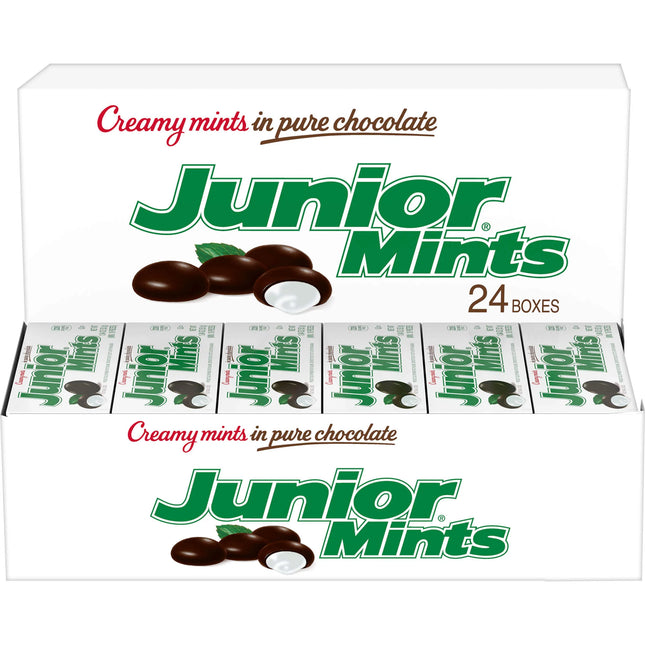 Tootsie Junior Mints 1.84 oz 24 boxes
