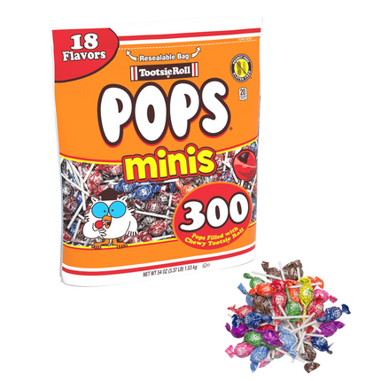 Tootsie Roll Pop Minis 200ct Bag