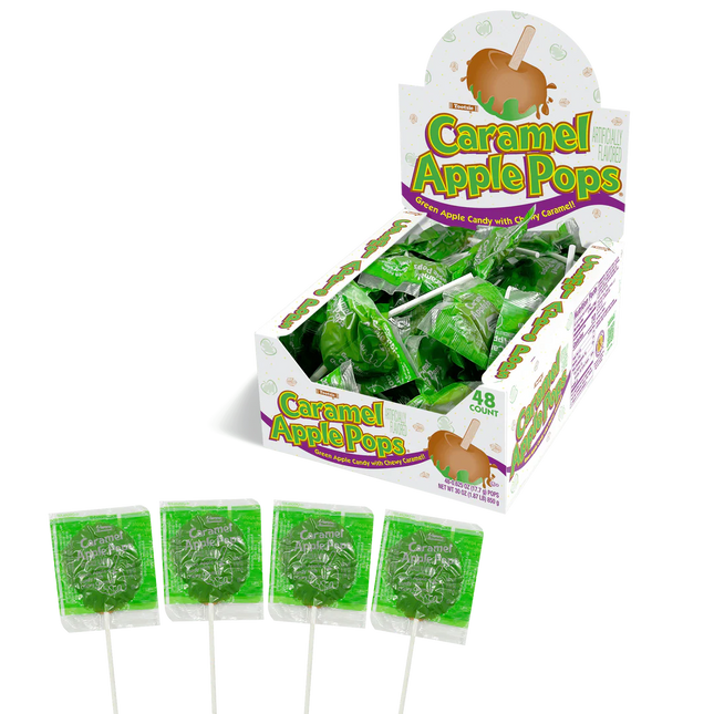 Tootsie Caramel Apple Pops 48ct