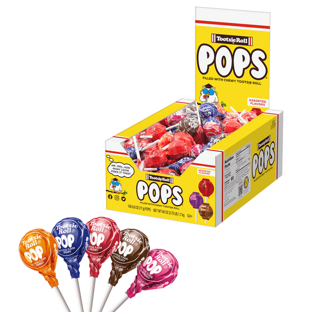 Tootsie Roll Pops 100ct