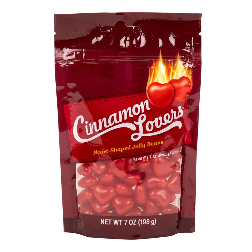 Jelly Belly Cinnamon Lovers 7oz bags 12ct case