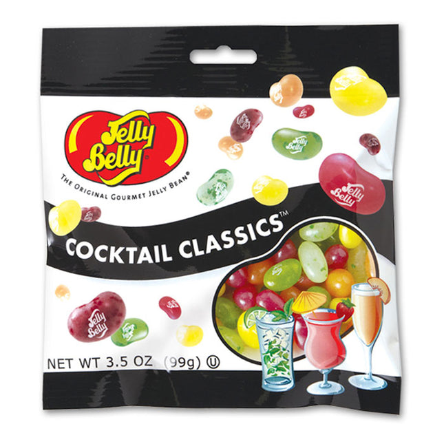 JELLY BELLY PEG BAG - COCKTAIL CLASSICS MIX 3.5oz 12ct
