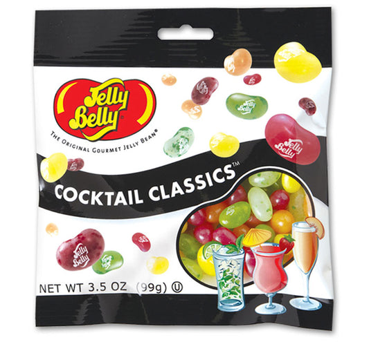 JELLY BELLY PEG BAG - COCKTAIL CLASSICS MIX 3.5oz 12ct