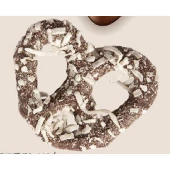 Asher Dark Gourmet Pretzel with Shredded Coconut 6lb