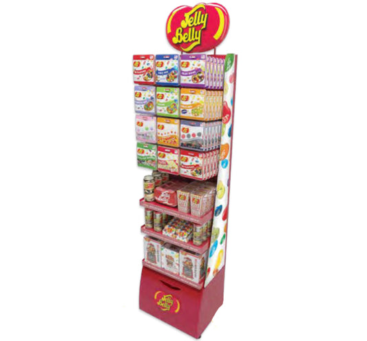Jelly Belly CURVE RACK COMBO FREE w/$400 (order w/1AC1129 &1AC1130)