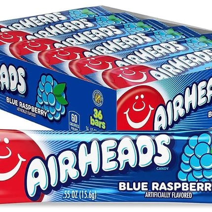 Van Melle Airheads Blue Raspberry 36ct