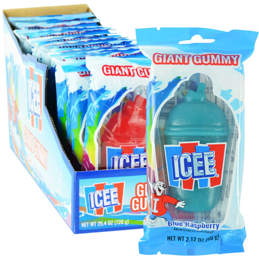 Icee Giant Gummi 2.1 oz Display Box 12ct