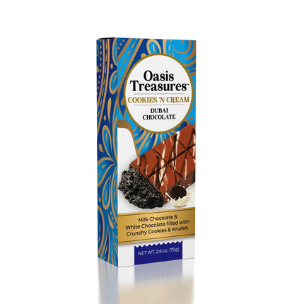 Oasis Treasures Cookies N Cream Dubai Bar 24ct