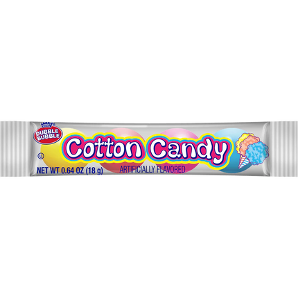 Dubble Bubble Cotton Candy 4-Ball Tube 36ct