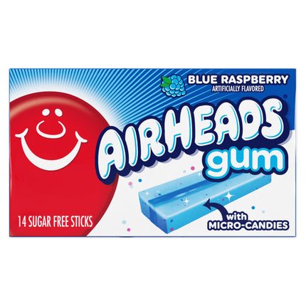 Airheads Gum Blue Raspberry 12ct