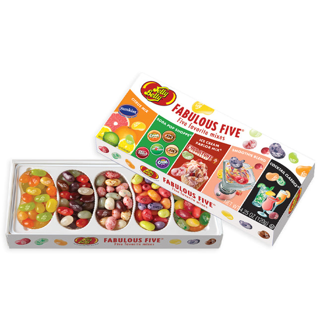 Jelly Belly Fabulous Five Gift Box 5.4oz 12ct