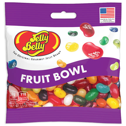 JELLY BELLY PEG BAG - FRUIT BOWL 3.5oz 12ct