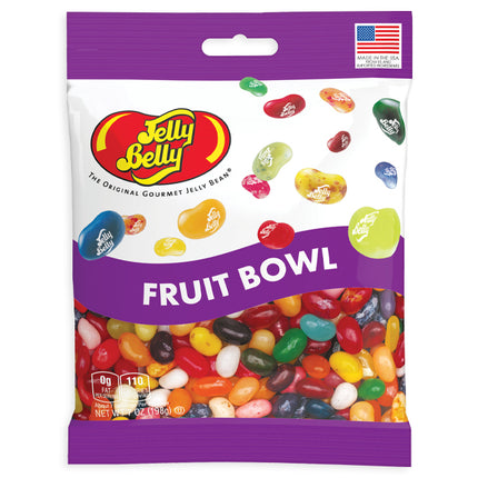 Jelly Belly Fruit Bowl Large Peg Bag 7oz 12ct