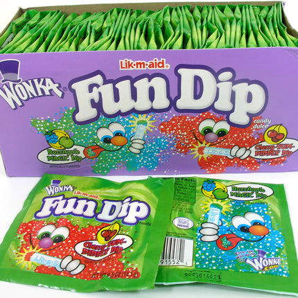 Wonka Lik-M-Aid Fun Dip 48ct