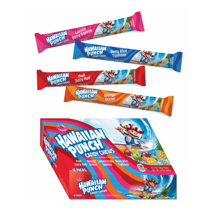 A&B Hawaiian Punch Chews 1.5oz 24ct