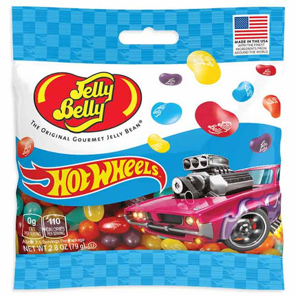 JELLY BELLY PEG BAG - HOT WHEELS 2.8oz 12ct
