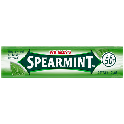 Wrigley 5 stick Twix Box Spearmint 20/40ct