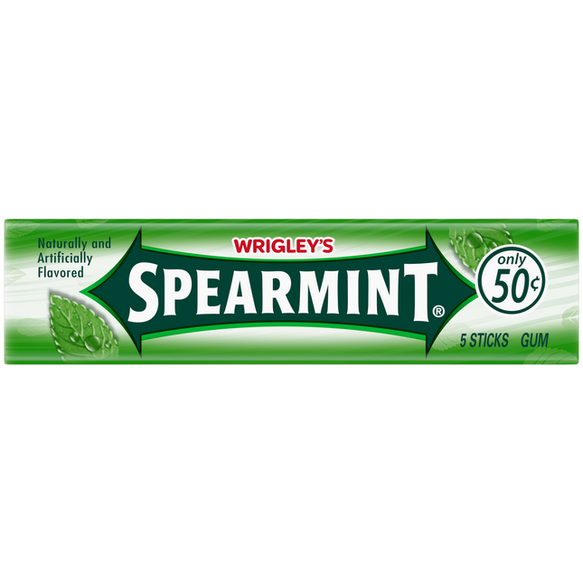 Wrigley 5 stick Twix Box Spearmint 20/40ct