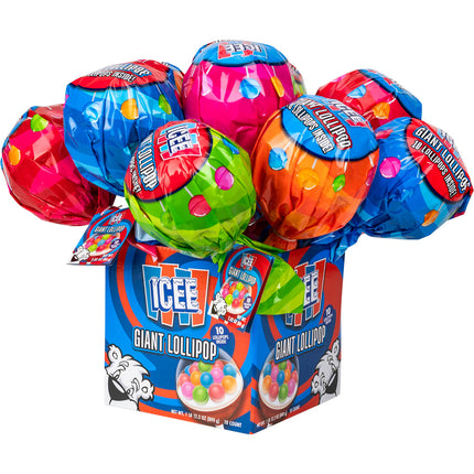 Kokos Icee Giant Lollipop 10ct