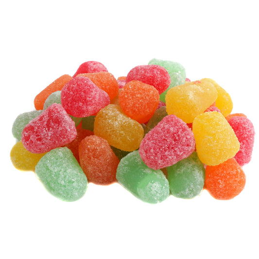 Zachary 05-144 Assorted Sour Fruit JuJu Drops 30lb