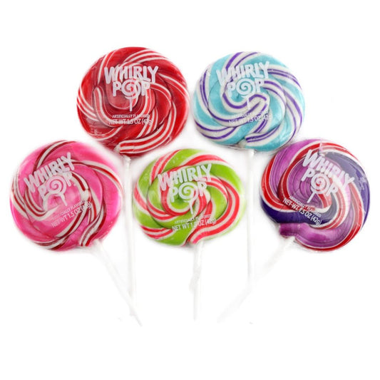 Adams & Brooks Whirly Pop Assorted 3oz 48ct case