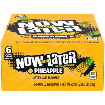 Now and Later Pineapple 24 Ct