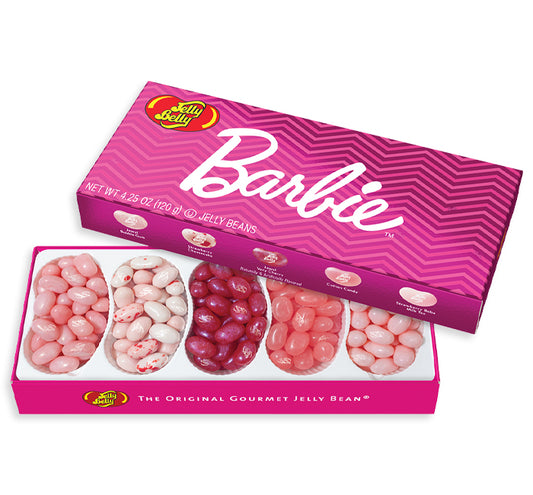 Jelly Belly Barbie Gift Box 4.25oz 12ct not available until 4/7