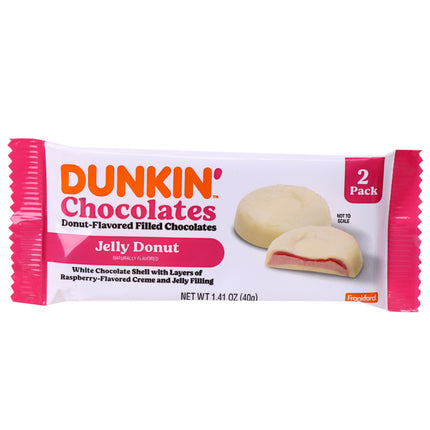 Frankford Dunkin Choc 2pk -Jelly Donut 1.41oz 28ct