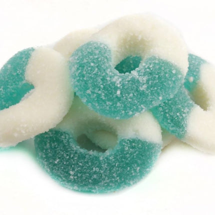 Jovy Blue Raspberry Gummy Rings 6/5lb case