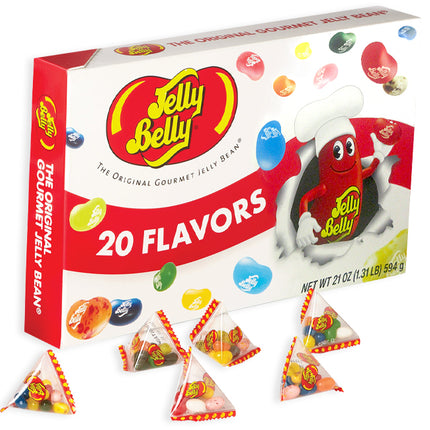 Jelly Belly Jumbo Box in Display (75 bags) 20 Flavors