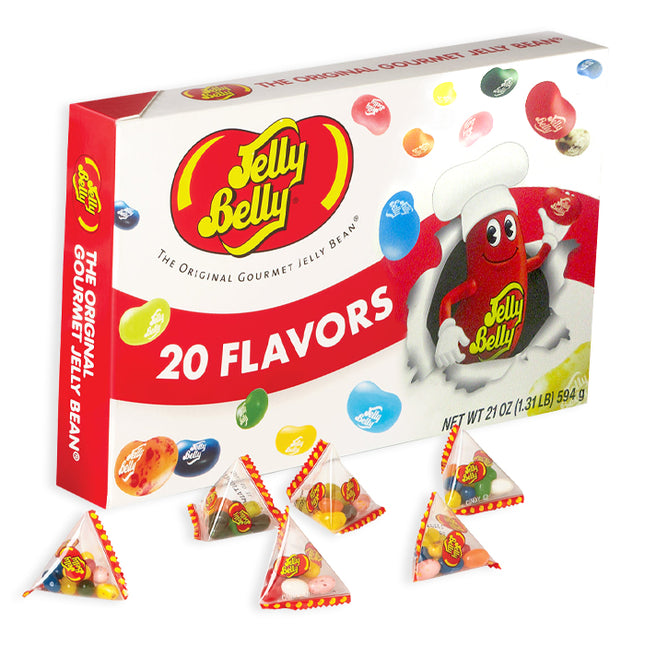 Jelly Belly Jumbo Box in Display (75 bags) 20 Flavors