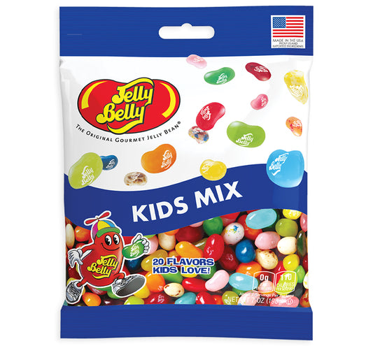 Jelly Belly Kids Mix Large Peg Bag 7oz 12ct