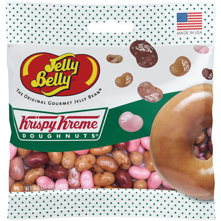 Jelly Belly All Krispy Kreme Doughnuts 2.8oz bags 12ct case