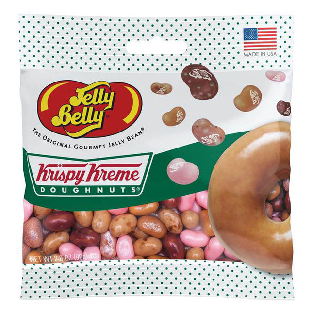 Jelly Belly All Krispy Kreme Doughnuts 2.8oz bags 12ct case