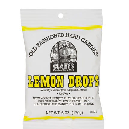 Claeys Lemon Drops 6oz 12ct