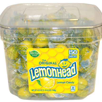 Ferrara Tub Lemonhead Changemaker 150ct 40.5oz 4ct