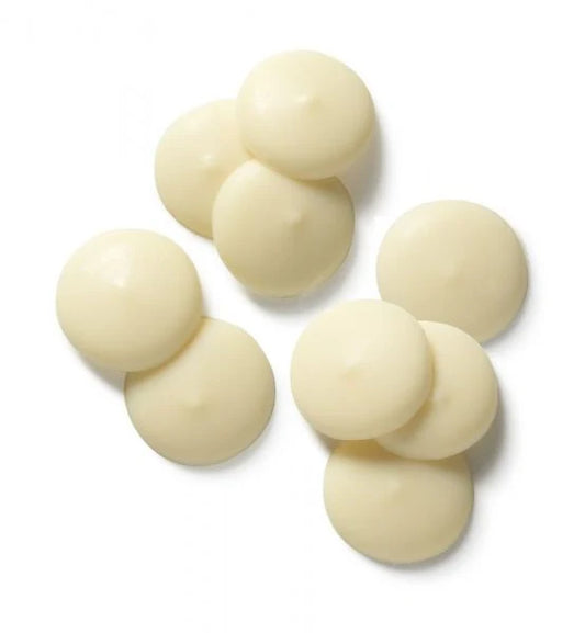 Guittard 9270 Mystic White Chocolate Wafers 25lb