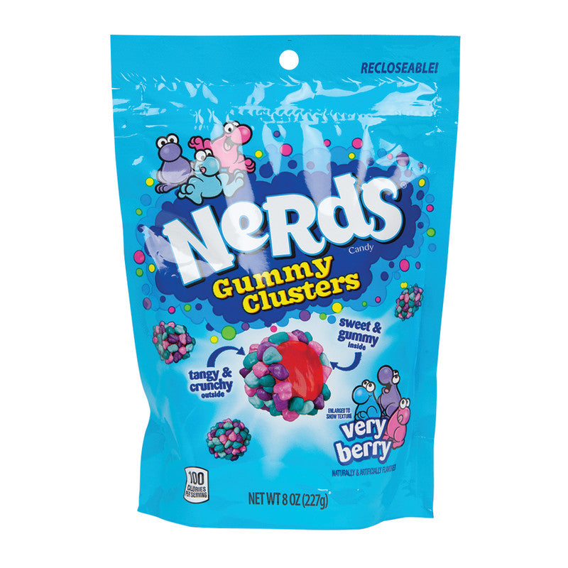 Nerds Very Berry Gummy Clusters 8oz Bag 6ct. – Royal Wholesale