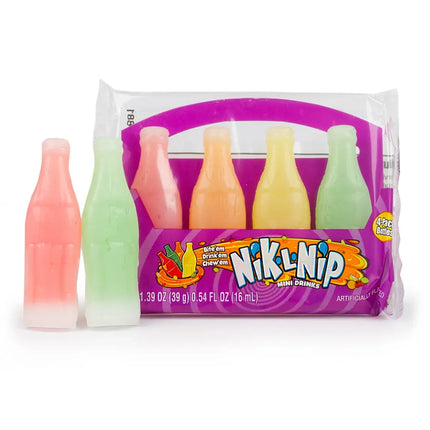 American Nik L Nips Wax Bottle Drinks 4 pack 18ct