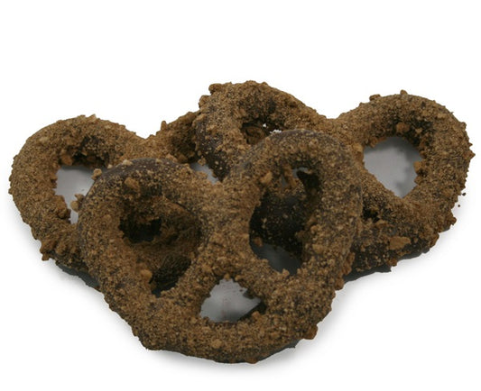 Asher Milk Chocolate Gourmet Pretzel Dusted with Cinnamon Grahams 6lb