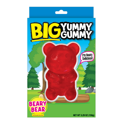 Foreign Candy Company Big Yummy Gummy Beary Bear 12ct
