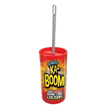 Foreign Candy Company Kandy Kaboom Sour Popping Candy 12ct