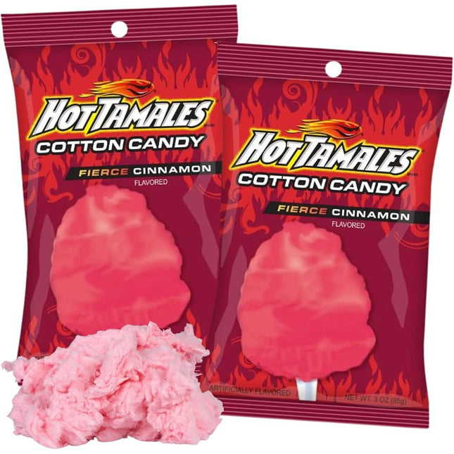 Hot Tamales Cotton Candy 3oz Bag 12ct