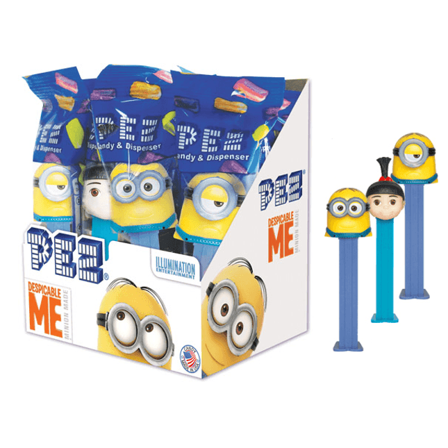 Pez Despicable Me Minions 12ct - Royal Wholesale