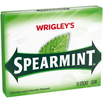 Wrigley Extra Slim Pack 15 Stick Spearmint 10ct