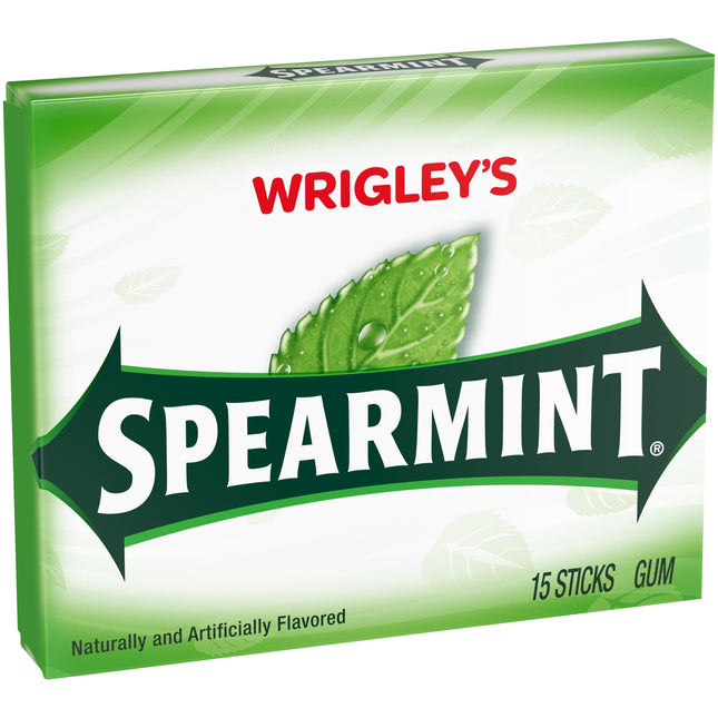 Wrigley Extra Slim Pack 15 Stick Spearmint 10ct