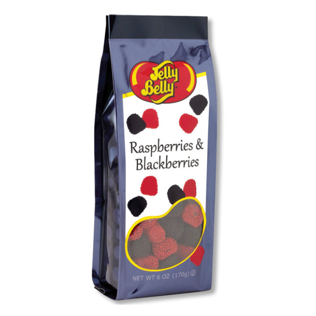 Jelly Belly Raspberries & Blackberries Gift Bag 6oz 12ct