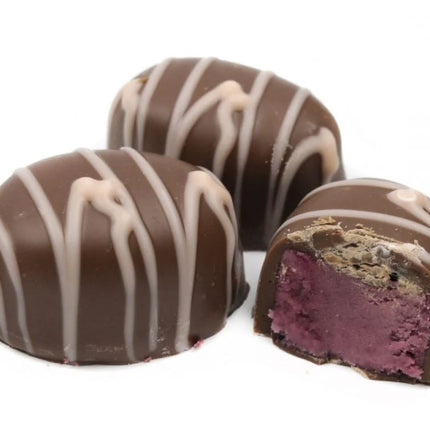 Asher Milk Chocolate Raspberry Creams With Pink String 6lbs